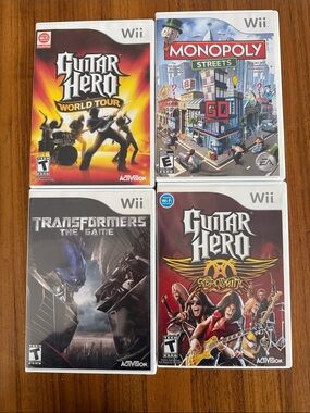 Lot of 4 Wii games